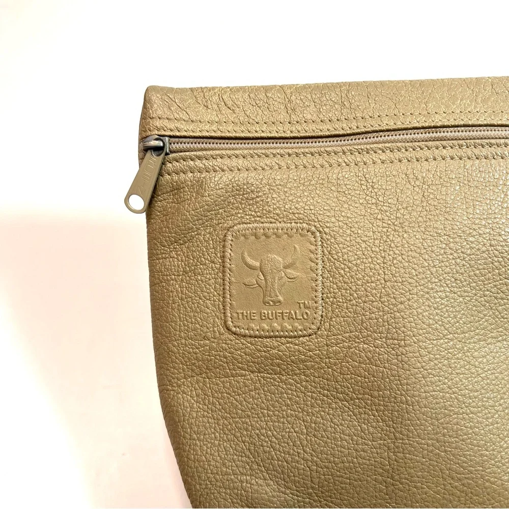 Vintage Carlos Falchi Leather Clutch Bag